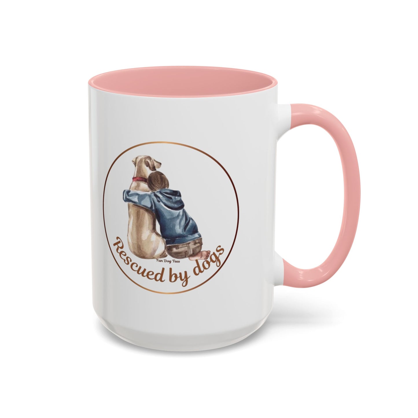 Rescued by Dogs  Coffee Mug (11, 15oz)