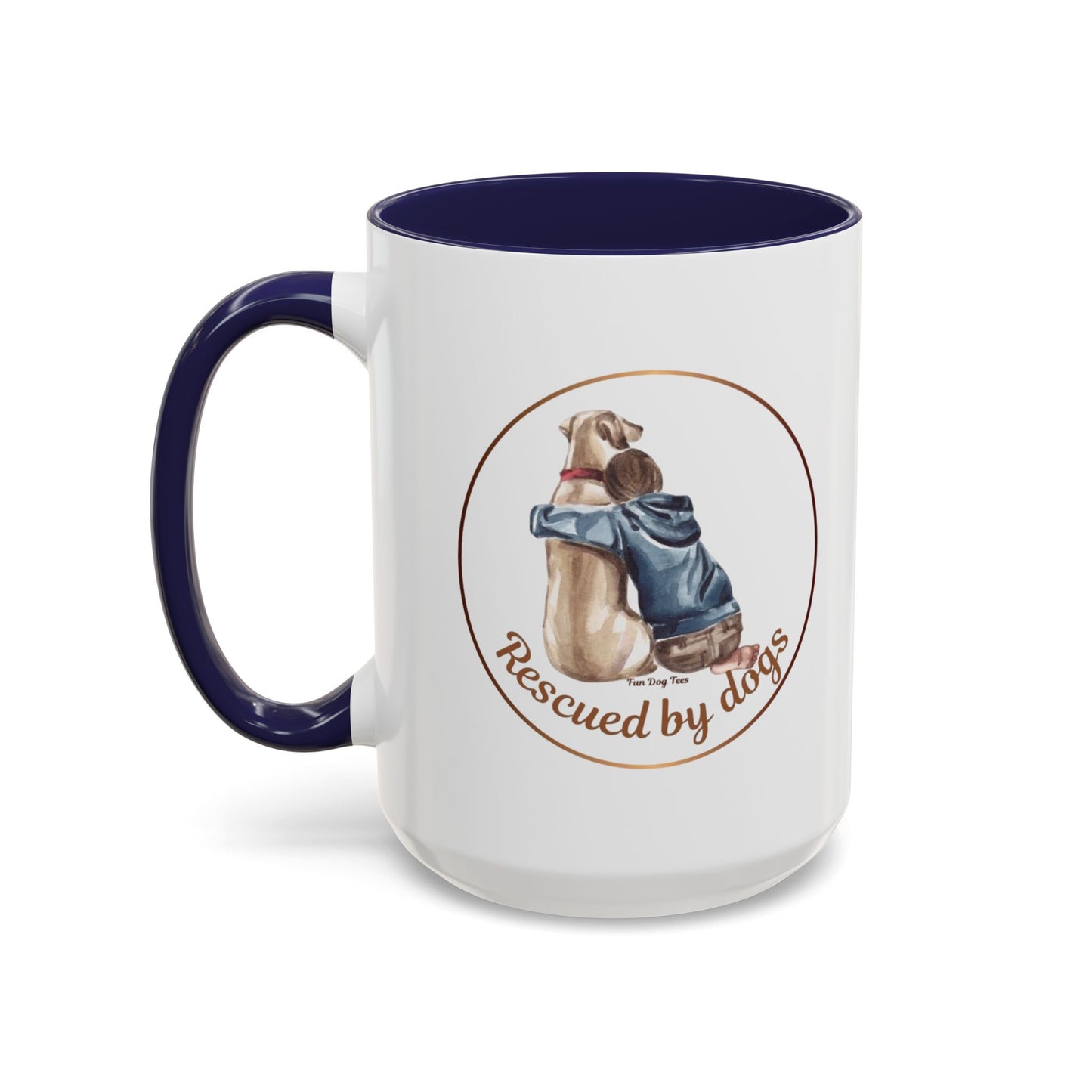 Rescued by Dogs  Coffee Mug (11, 15oz)