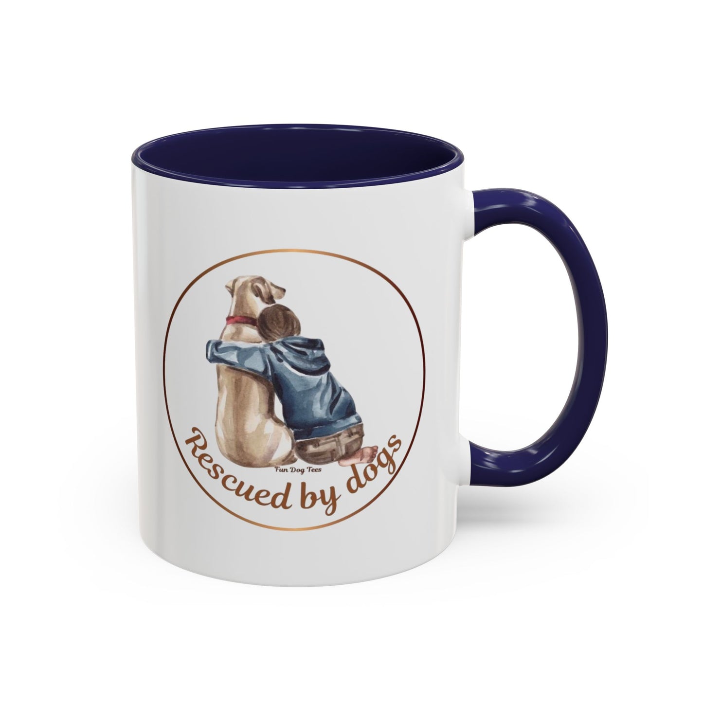 Rescued by Dogs  Coffee Mug (11, 15oz)