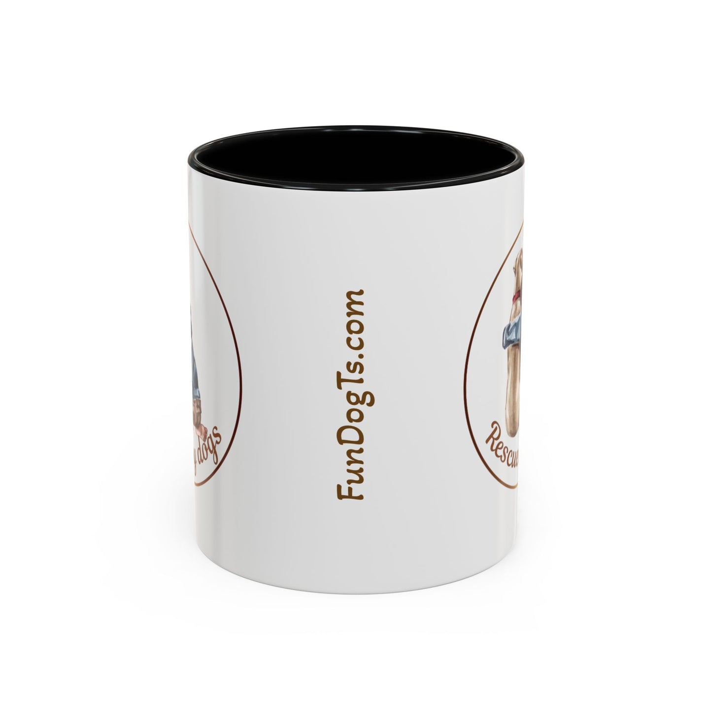Rescued by Dogs  Coffee Mug (11, 15oz)