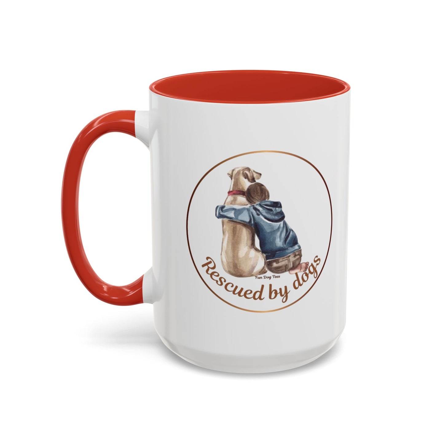 Rescued by Dogs  Coffee Mug (11, 15oz)