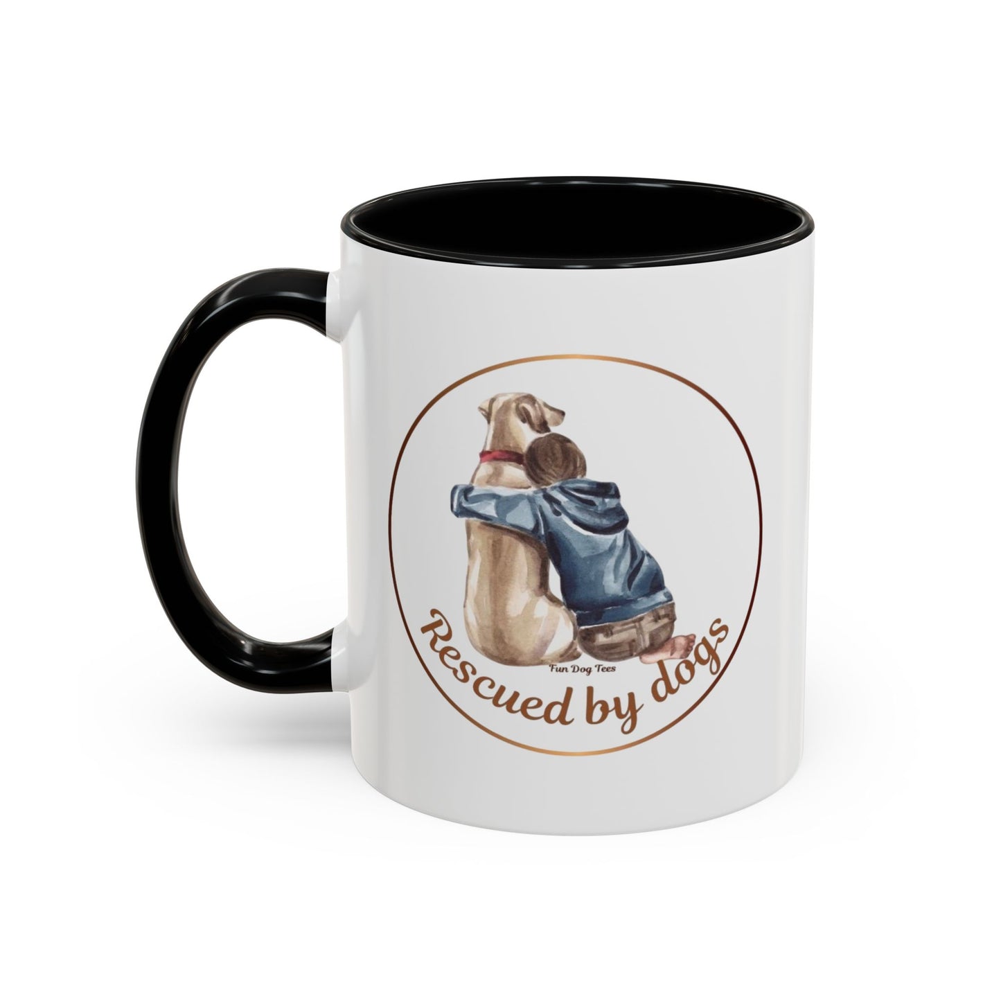 Rescued by Dogs  Coffee Mug (11, 15oz)