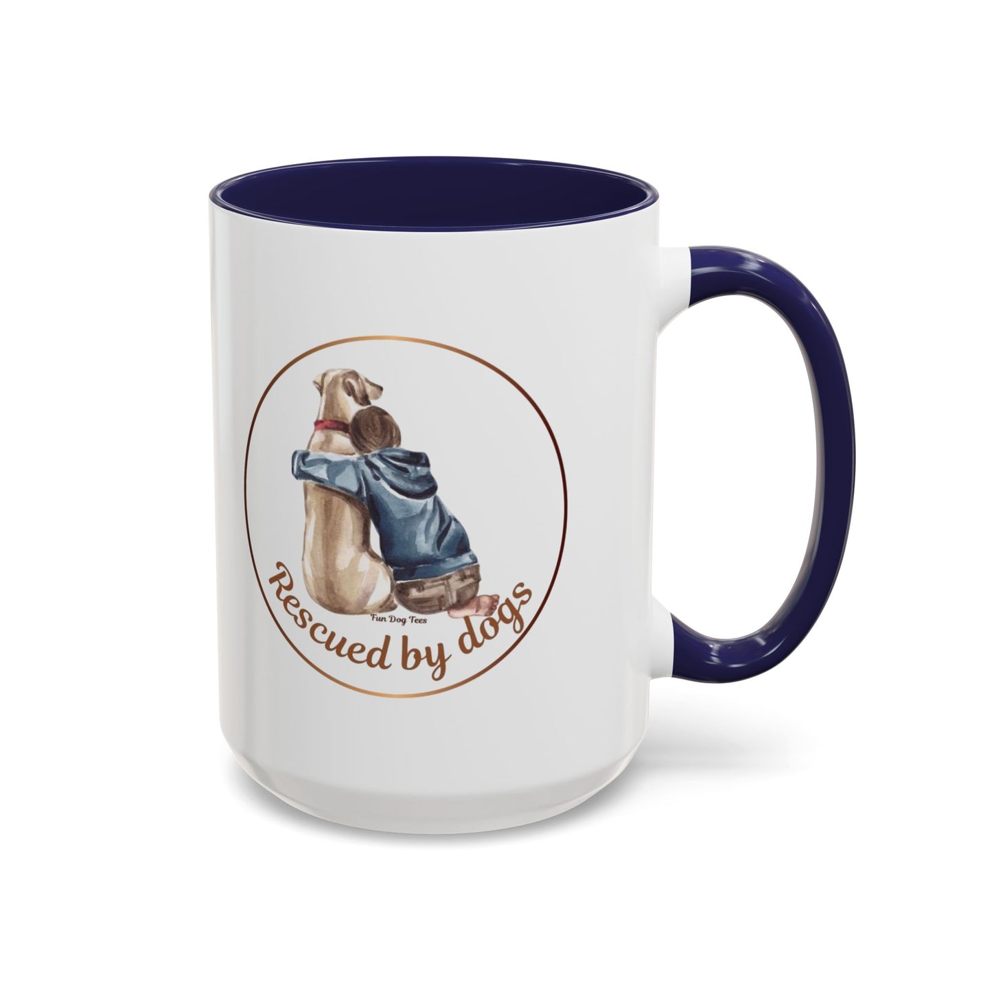 Rescued by Dogs  Coffee Mug (11, 15oz)