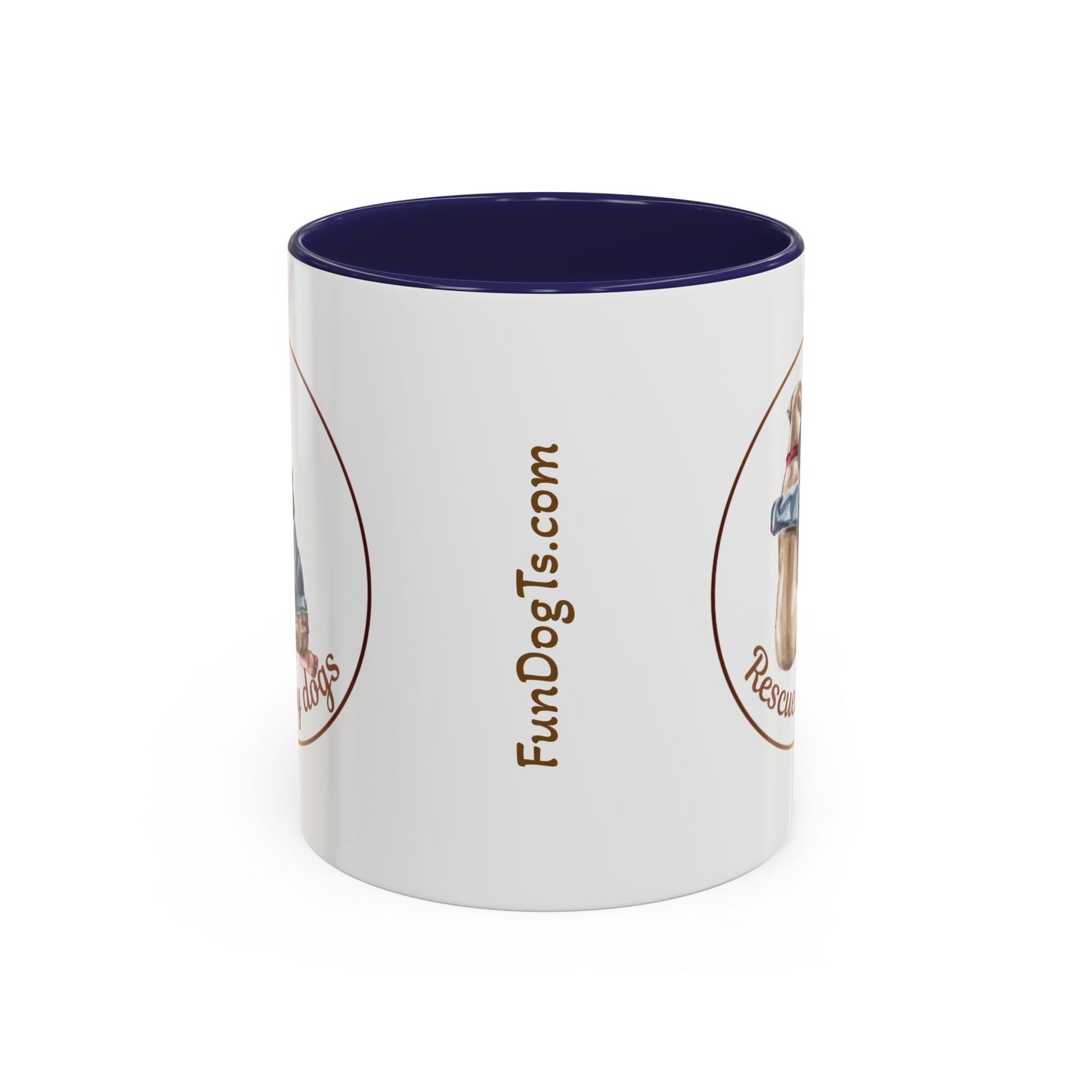 Rescued by Dogs  Coffee Mug (11, 15oz)