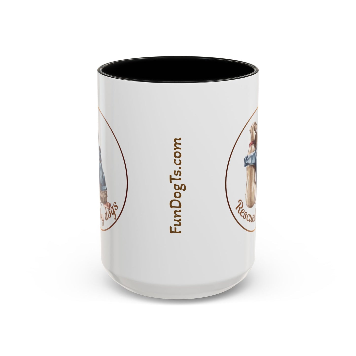 Rescued by Dogs  Coffee Mug (11, 15oz)
