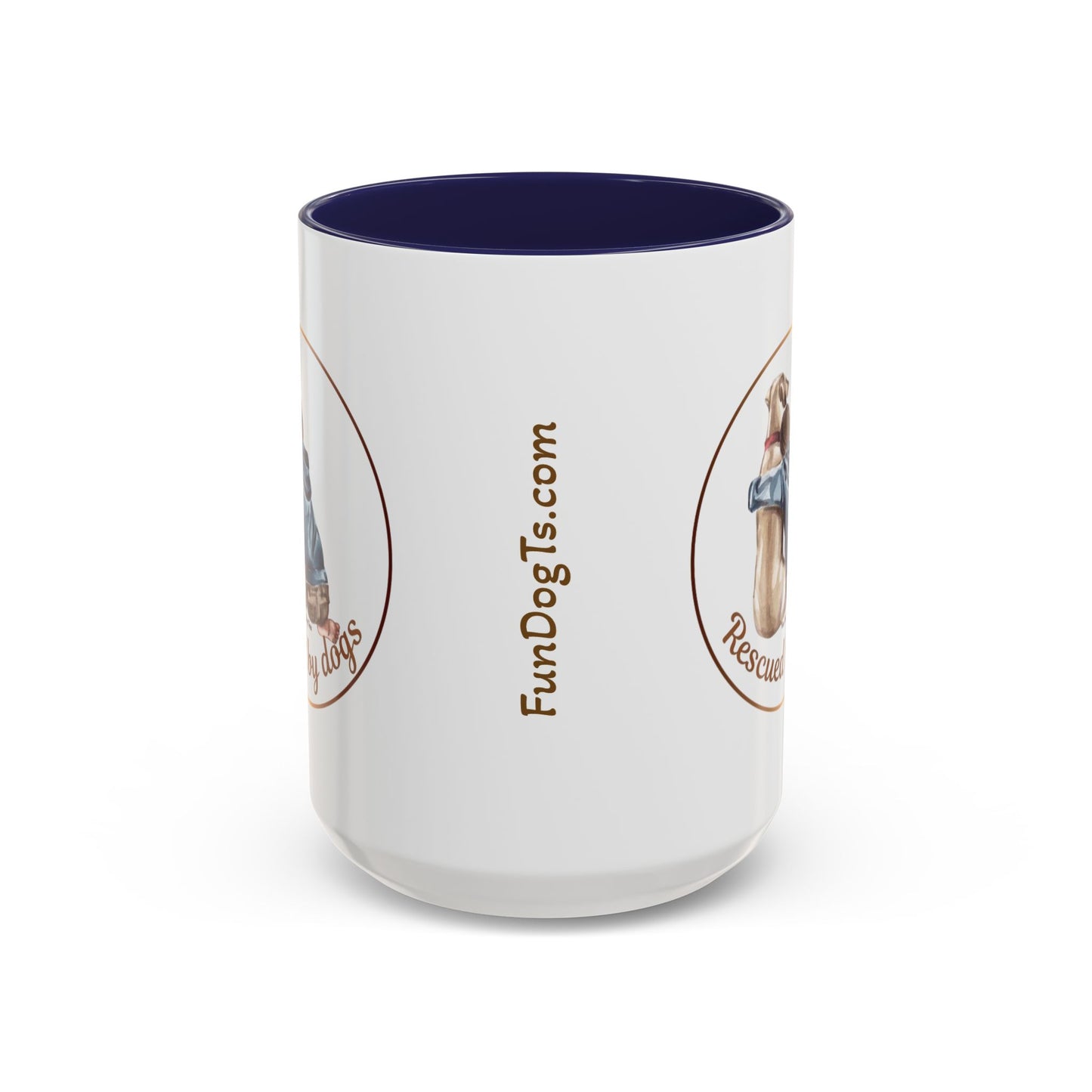 Rescued by Dogs  Coffee Mug (11, 15oz)