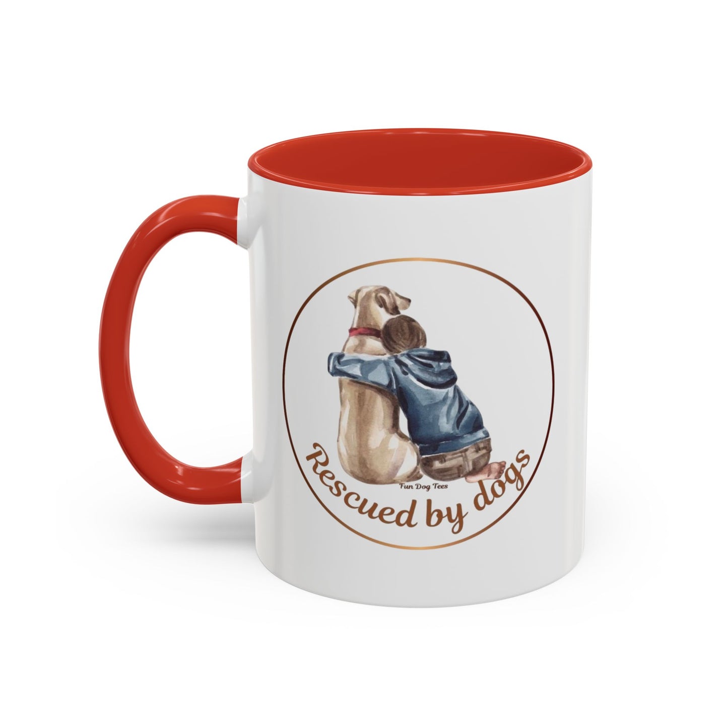Rescued by Dogs  Coffee Mug (11, 15oz)
