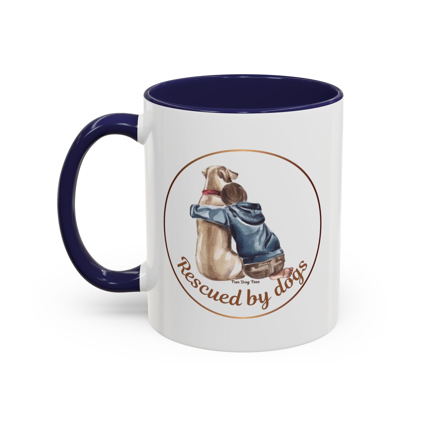 Rescued by Dogs  Coffee Mug (11, 15oz)