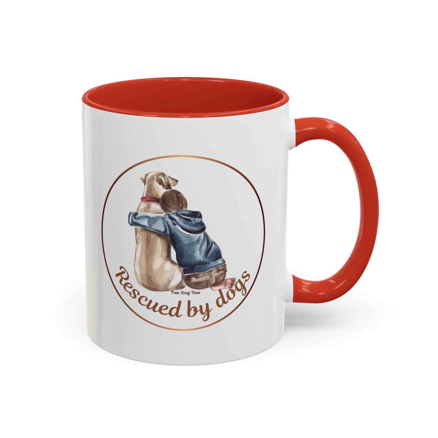 Rescued by Dogs  Coffee Mug (11, 15oz)