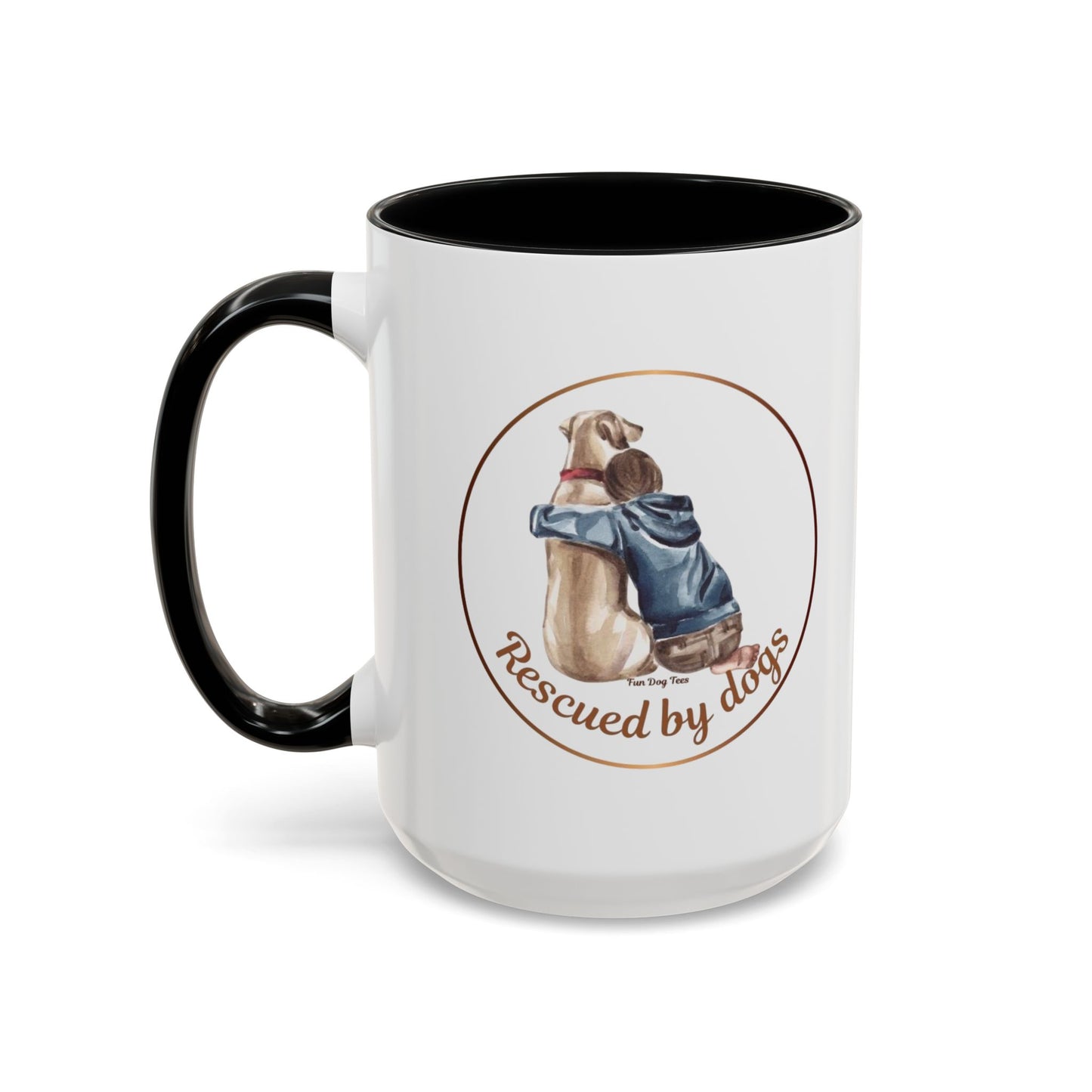 Rescued by Dogs  Coffee Mug (11, 15oz)