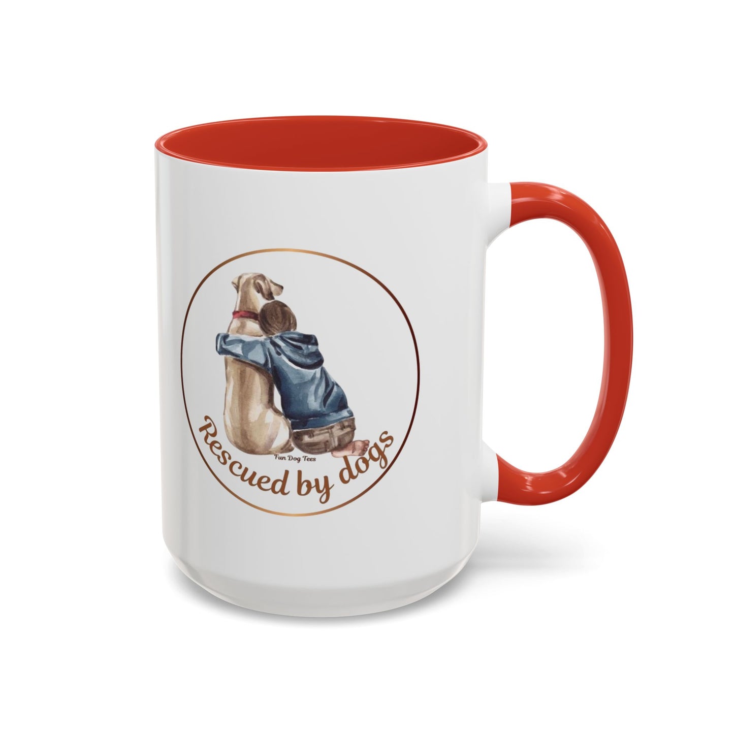 Rescued by Dogs  Coffee Mug (11, 15oz)