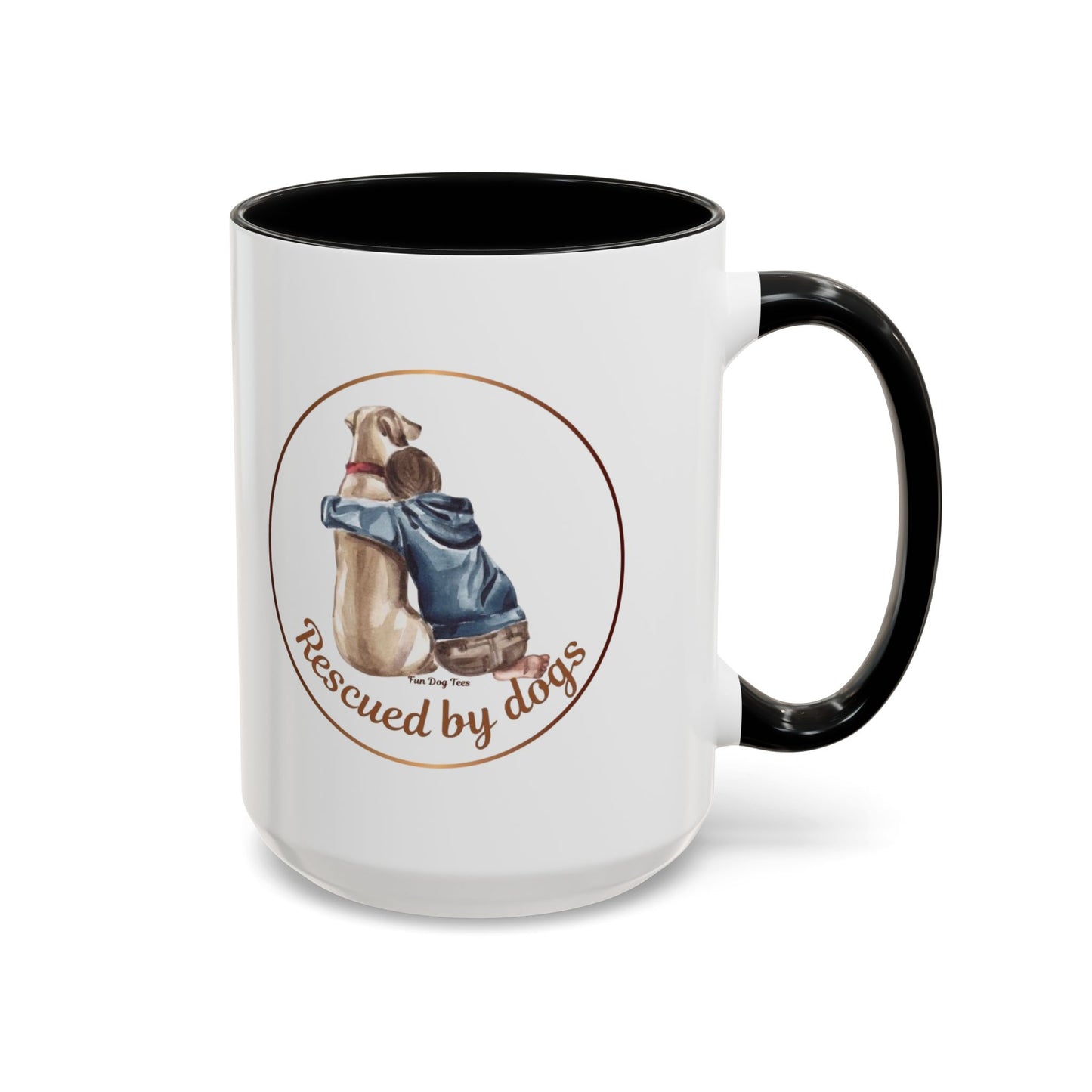 Rescued by Dogs  Coffee Mug (11, 15oz)