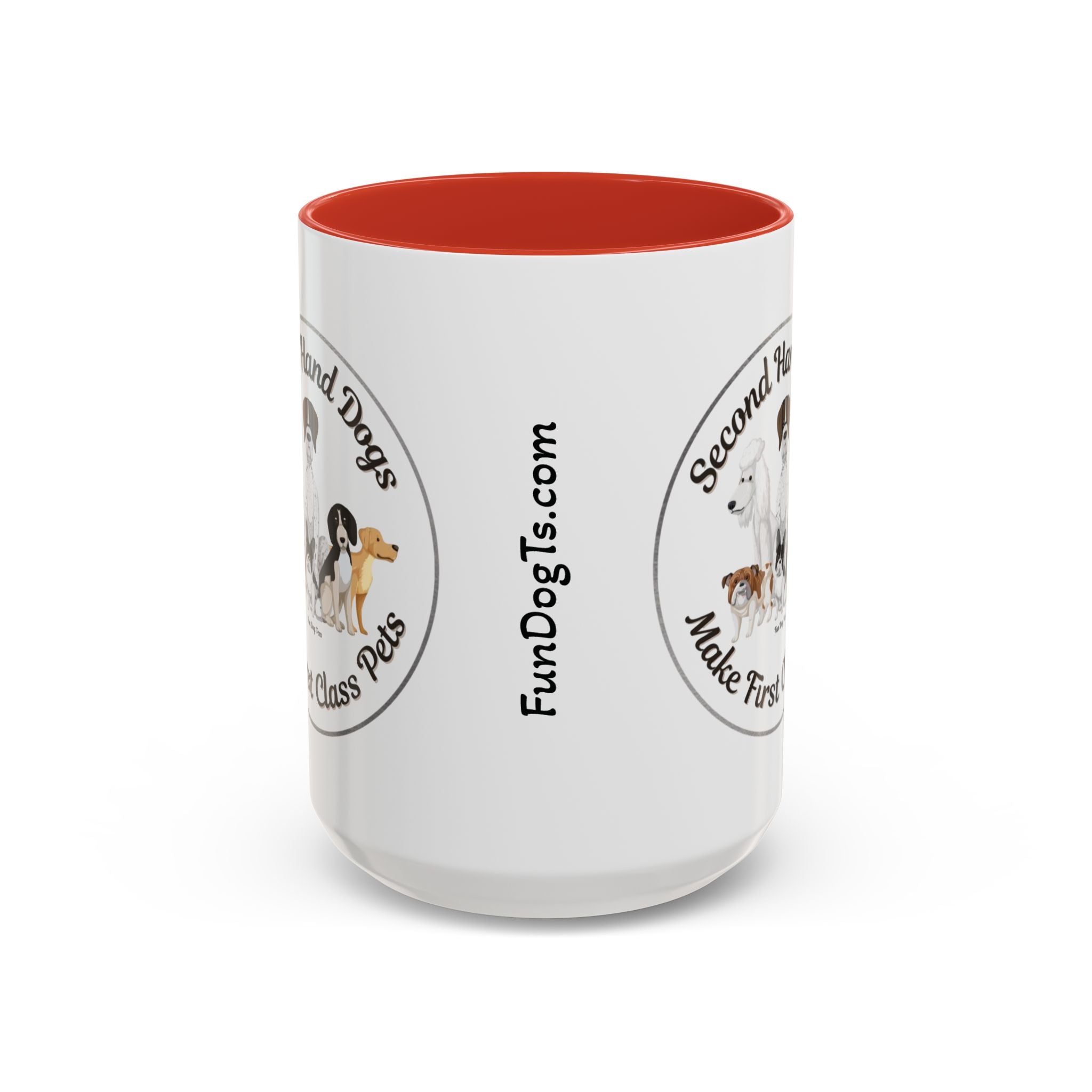Second Hand Dog, First Class Pet Coffee Mug (11, 15oz)