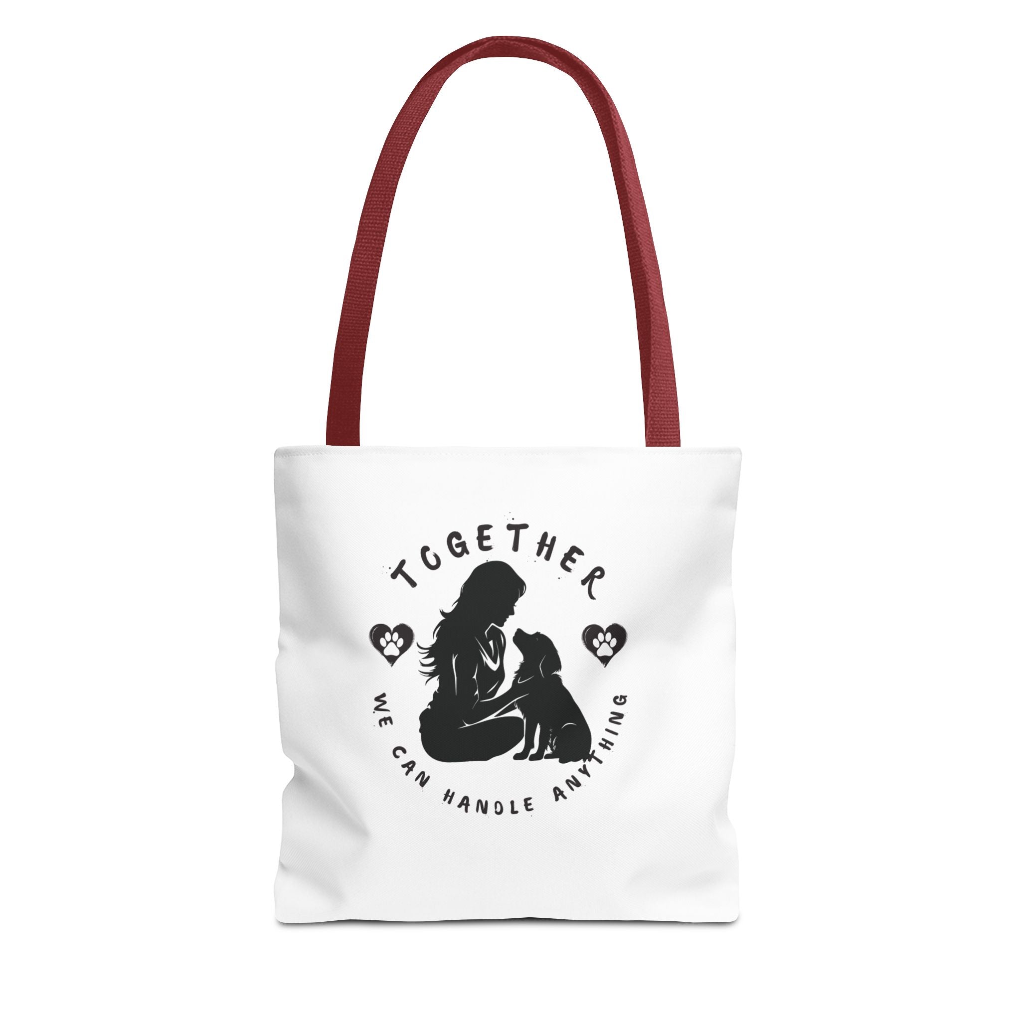 Together We Can Handle Anything Tote Bag - Perfect for Dog Lovers
