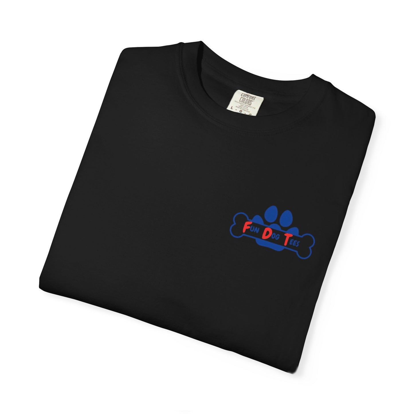 Fun Dog Tees Unisex Garment-Dyed T-shirt - Playful Pet Lover's Tee
