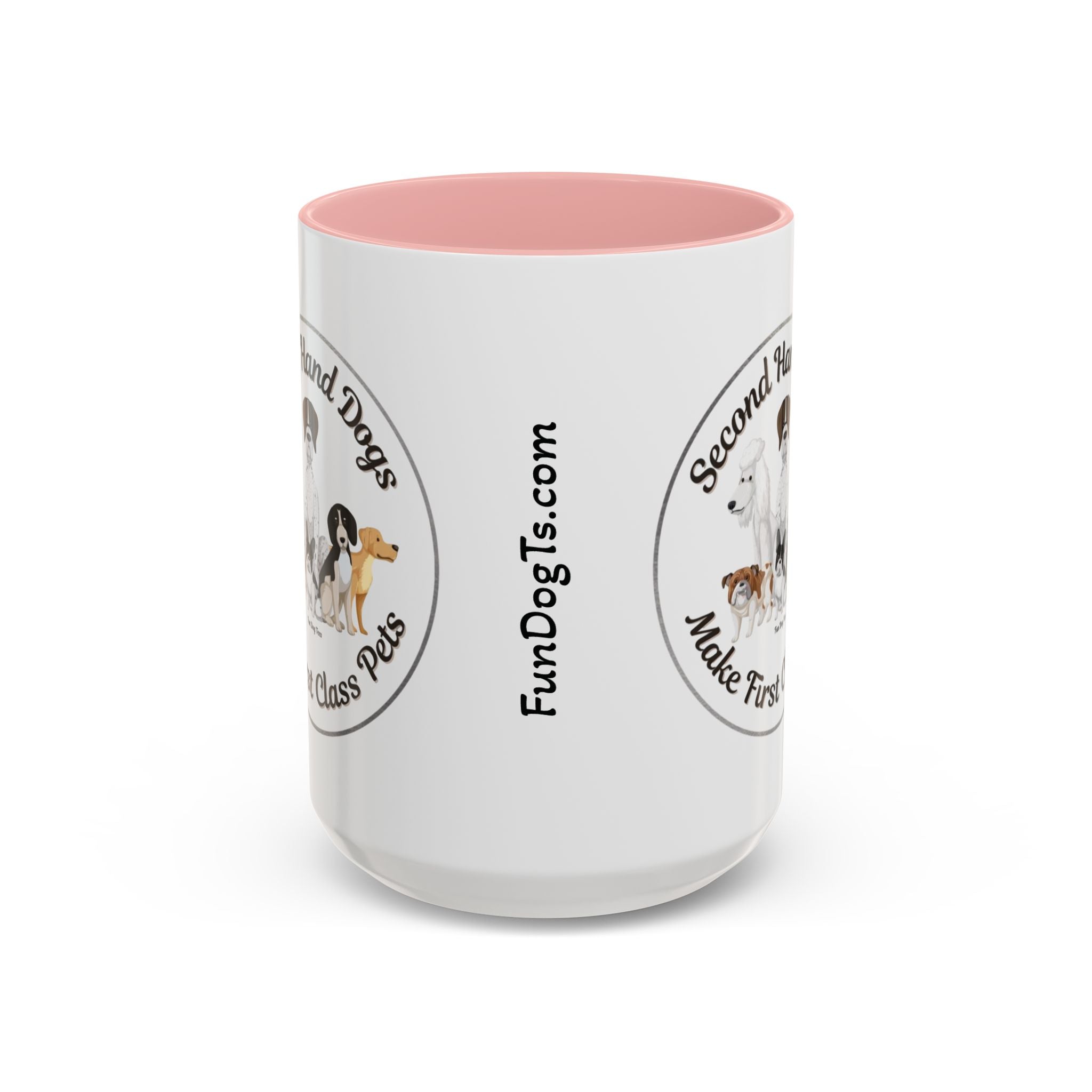 Second Hand Dog, First Class Pet Coffee Mug (11, 15oz)