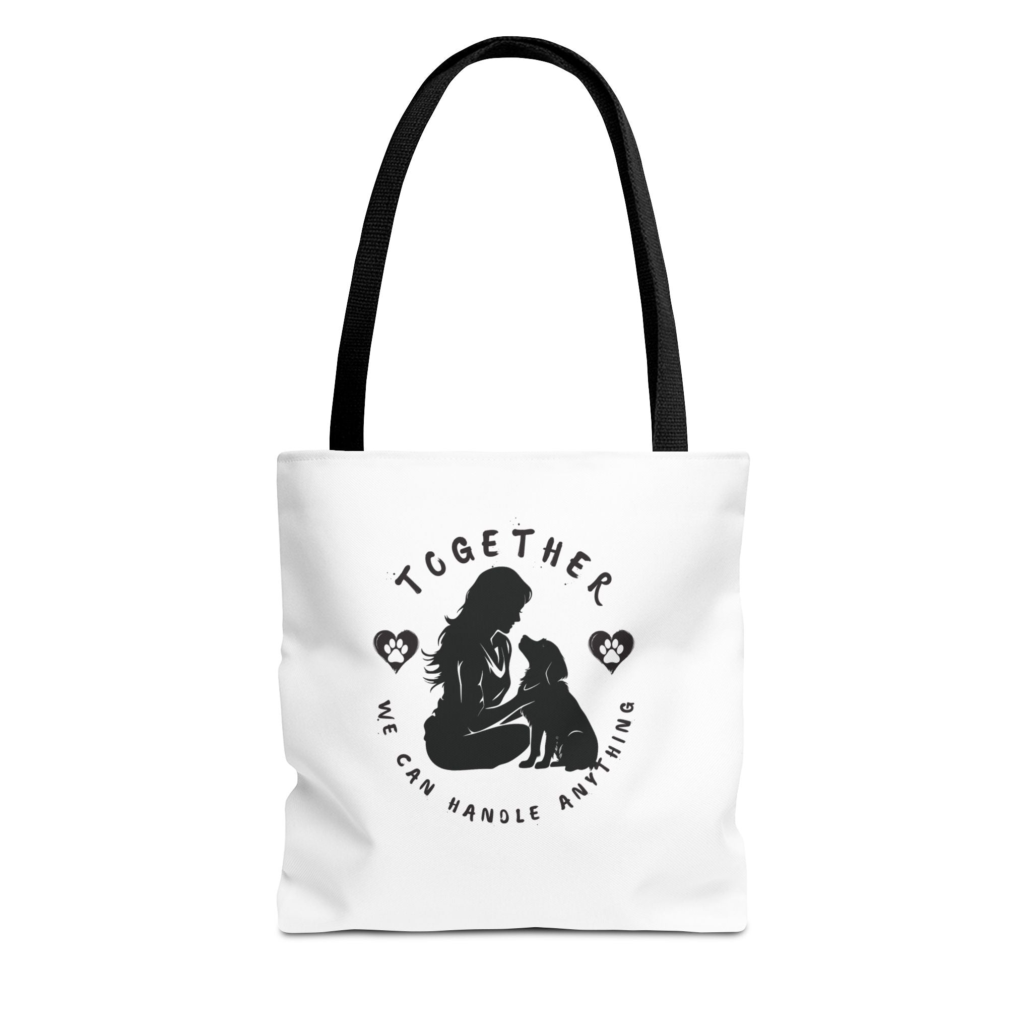 Together We Can Handle Anything Tote Bag - Perfect for Dog Lovers