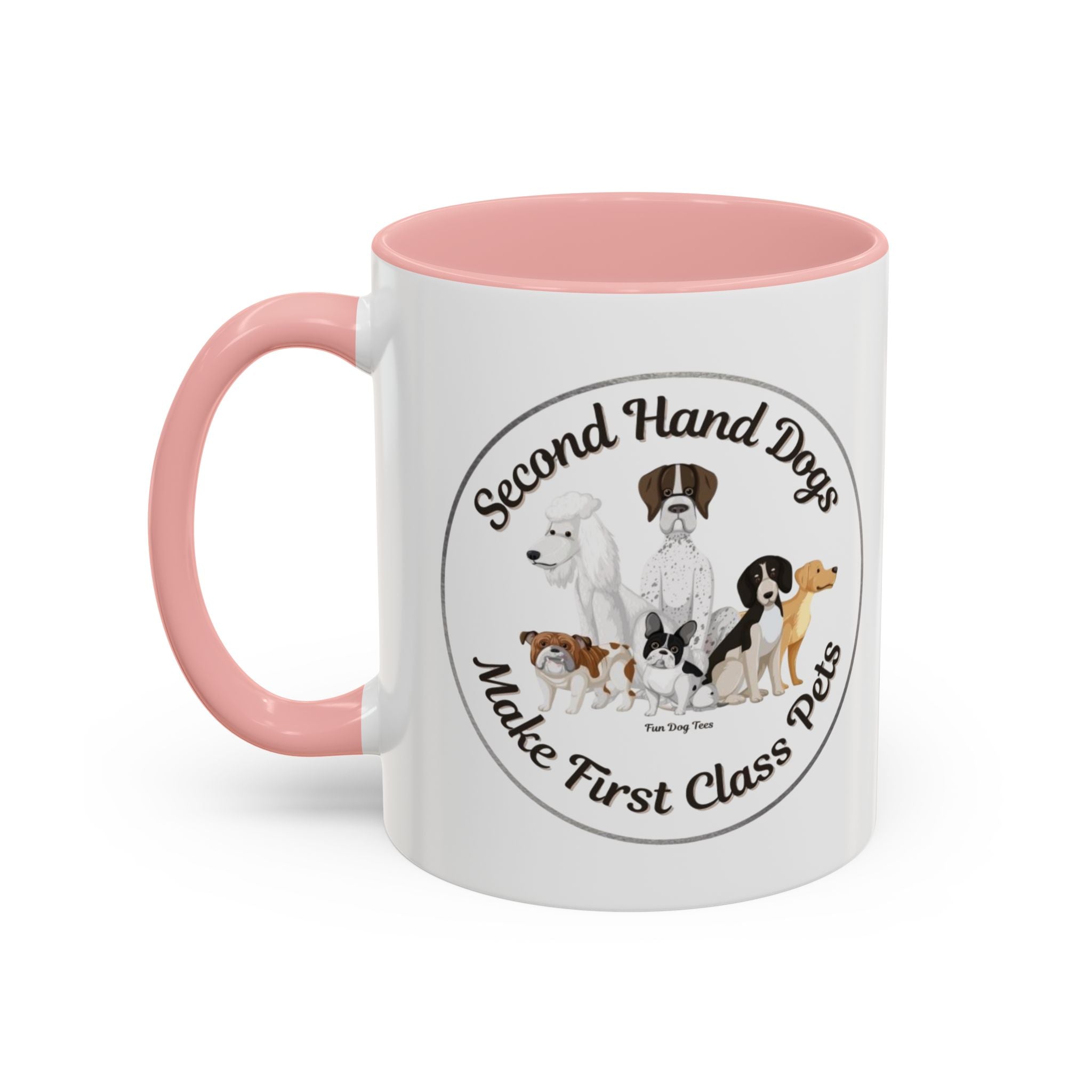 Second Hand Dog, First Class Pet Coffee Mug (11, 15oz)