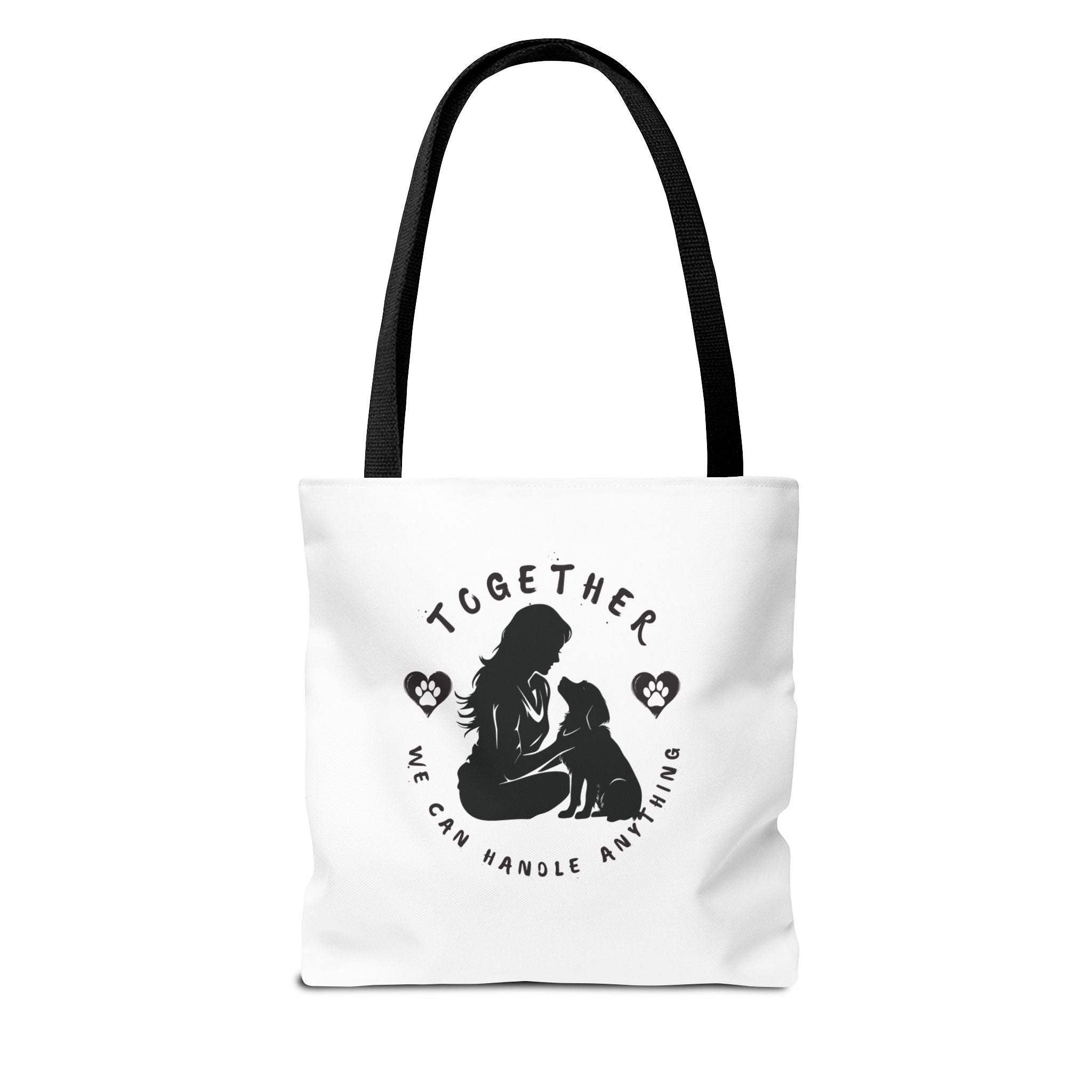 Together We Can Handle Anything Tote Bag - Perfect for Dog Lovers