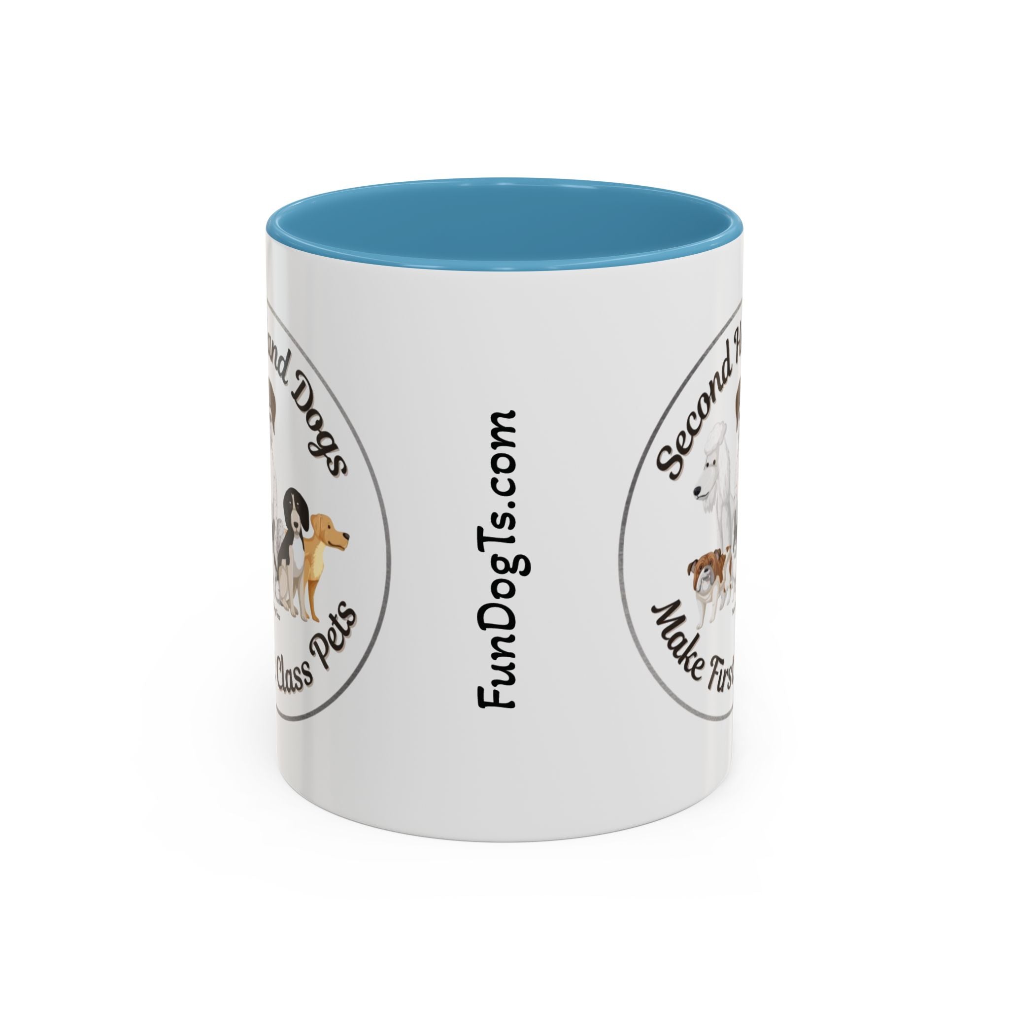 Second Hand Dog, First Class Pet Coffee Mug (11, 15oz)