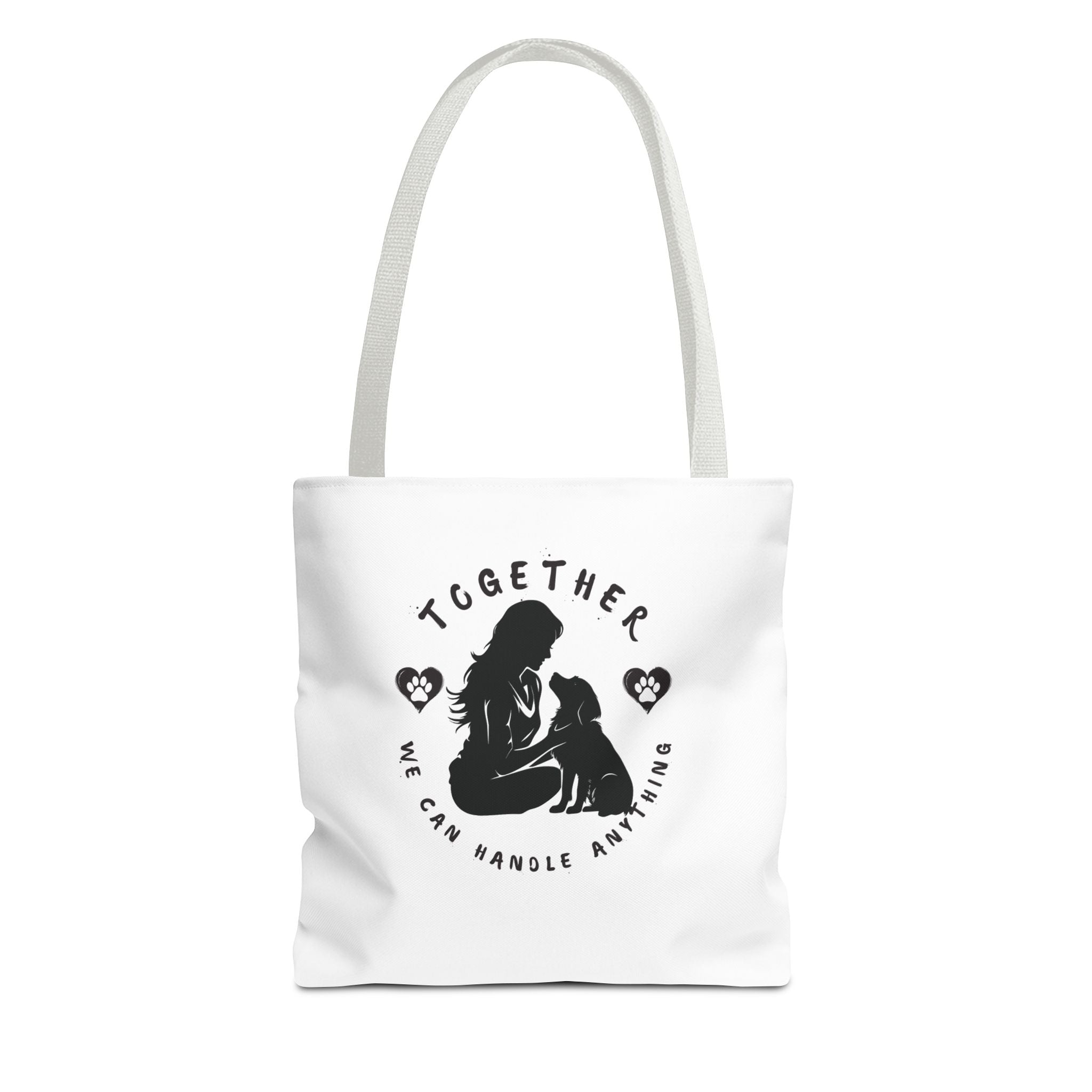 Together We Can Handle Anything Tote Bag - Perfect for Dog Lovers