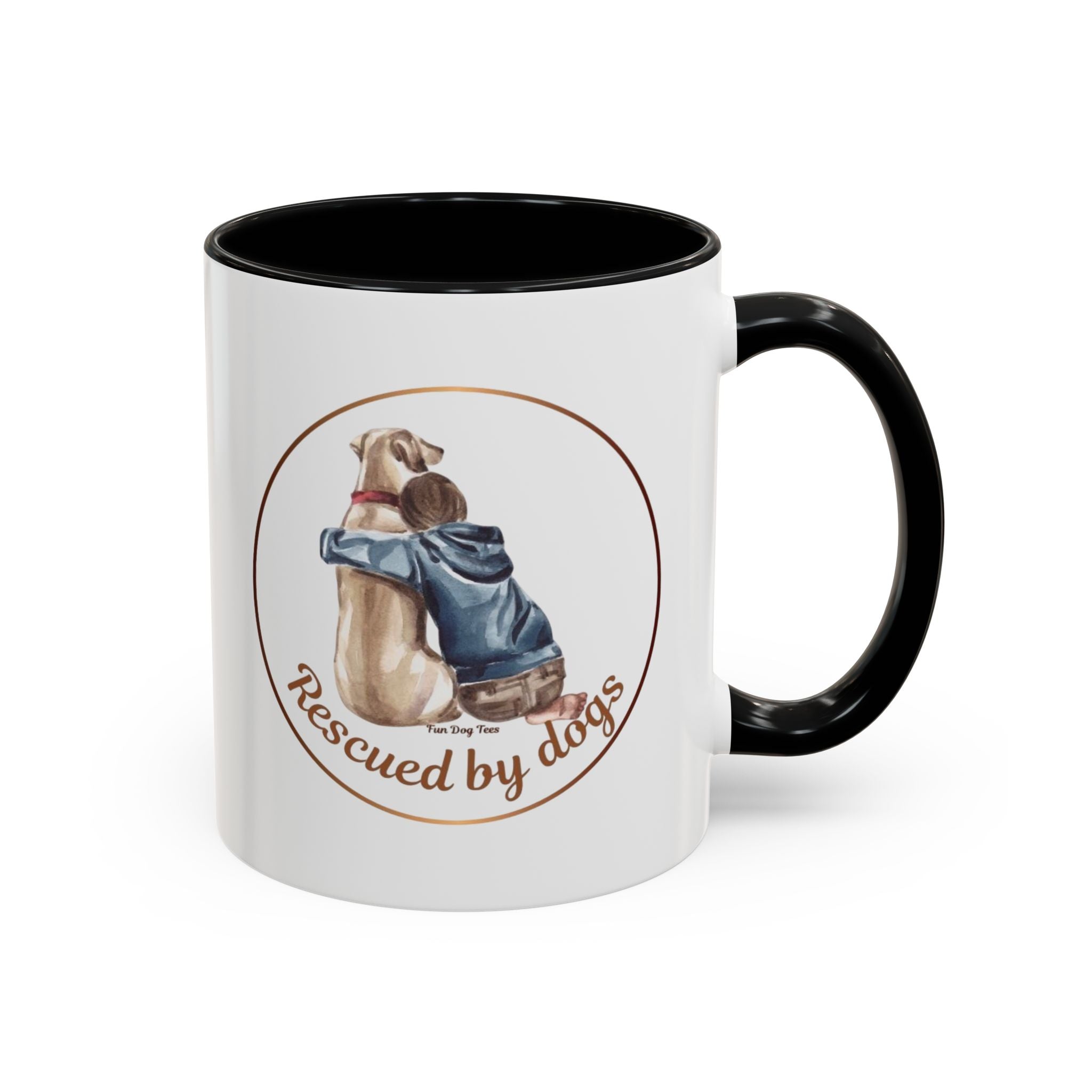 Rescued by Dogs  Coffee Mug (11, 15oz)