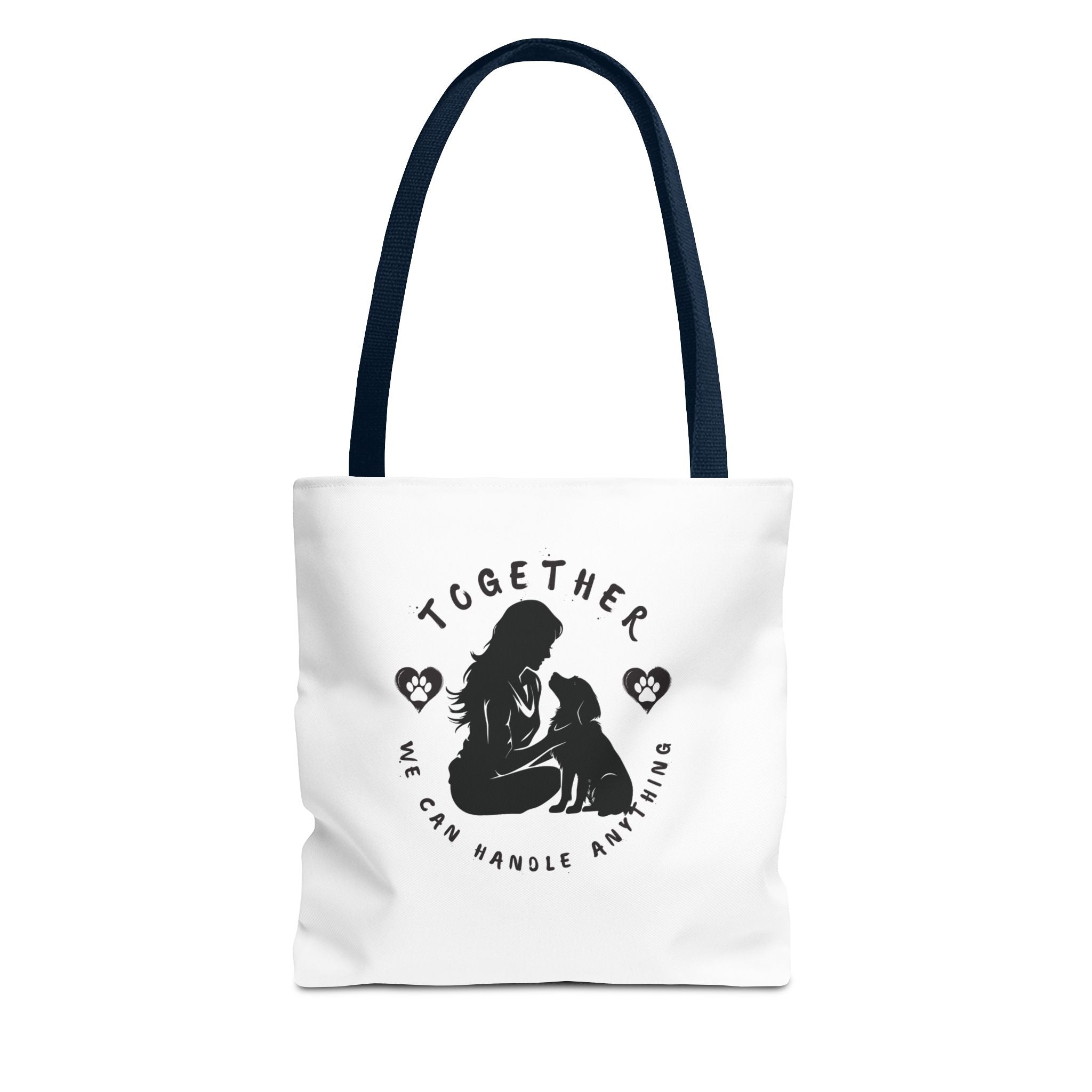 Together We Can Handle Anything Tote Bag - Perfect for Dog Lovers