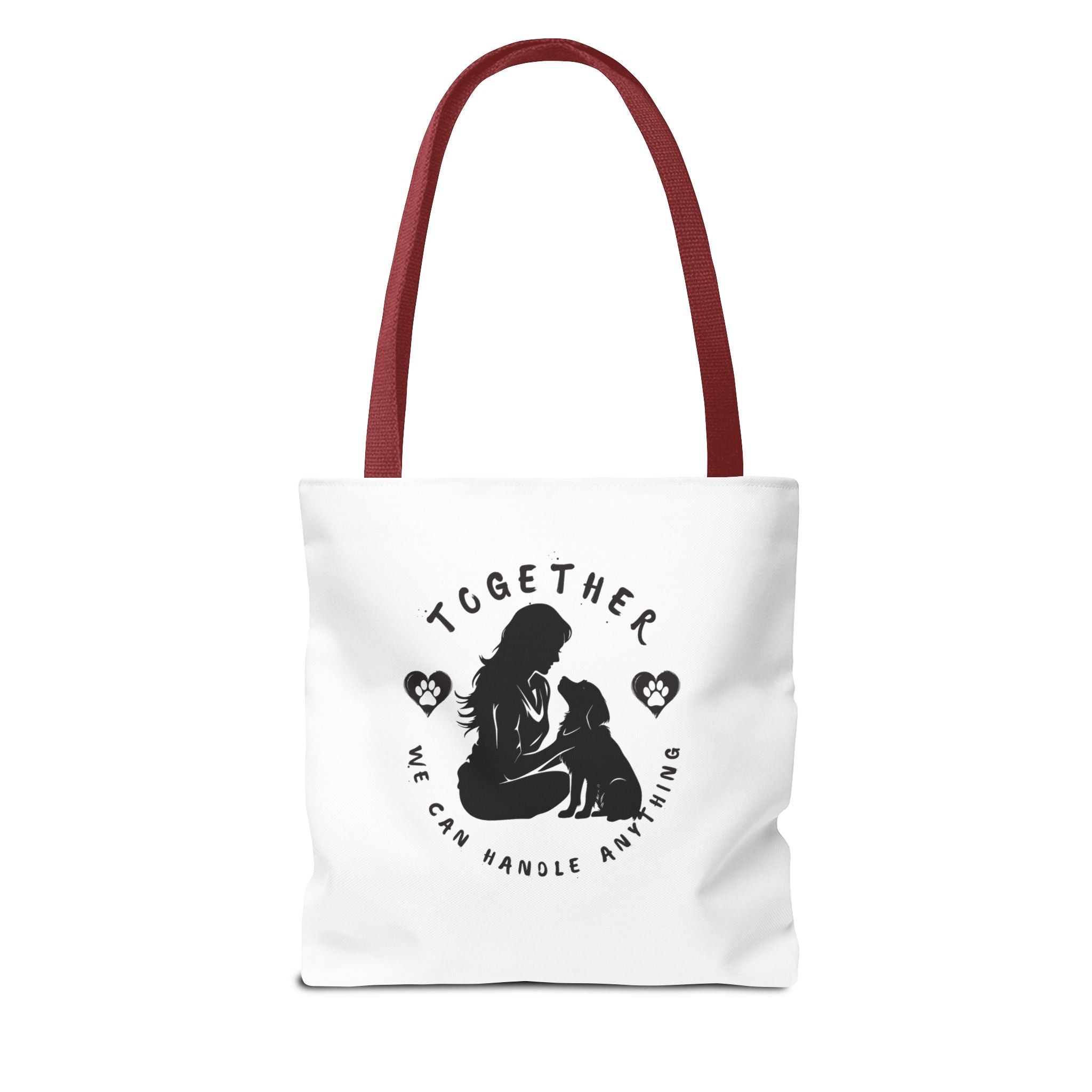 Together We Can Handle Anything Tote Bag - Perfect for Dog Lovers