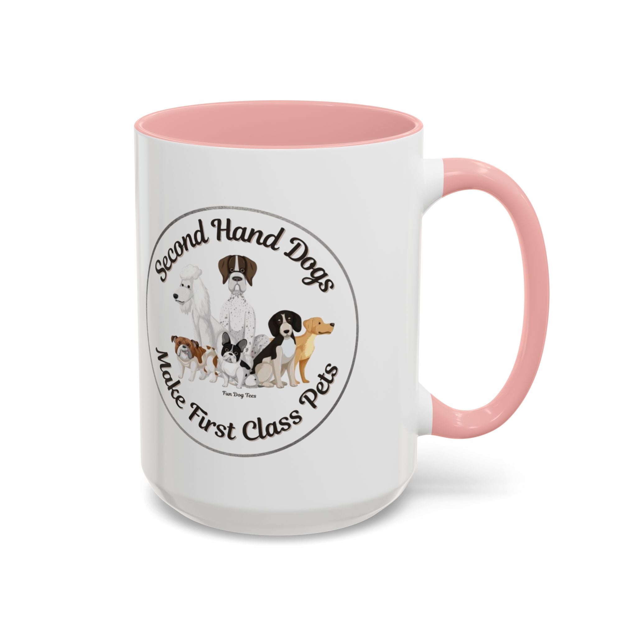 Second Hand Dog, First Class Pet Coffee Mug (11, 15oz)
