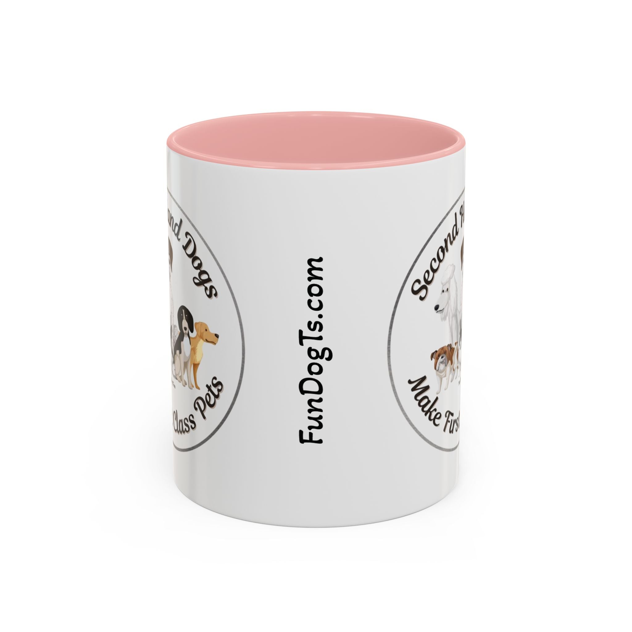 Second Hand Dog, First Class Pet Coffee Mug (11, 15oz)