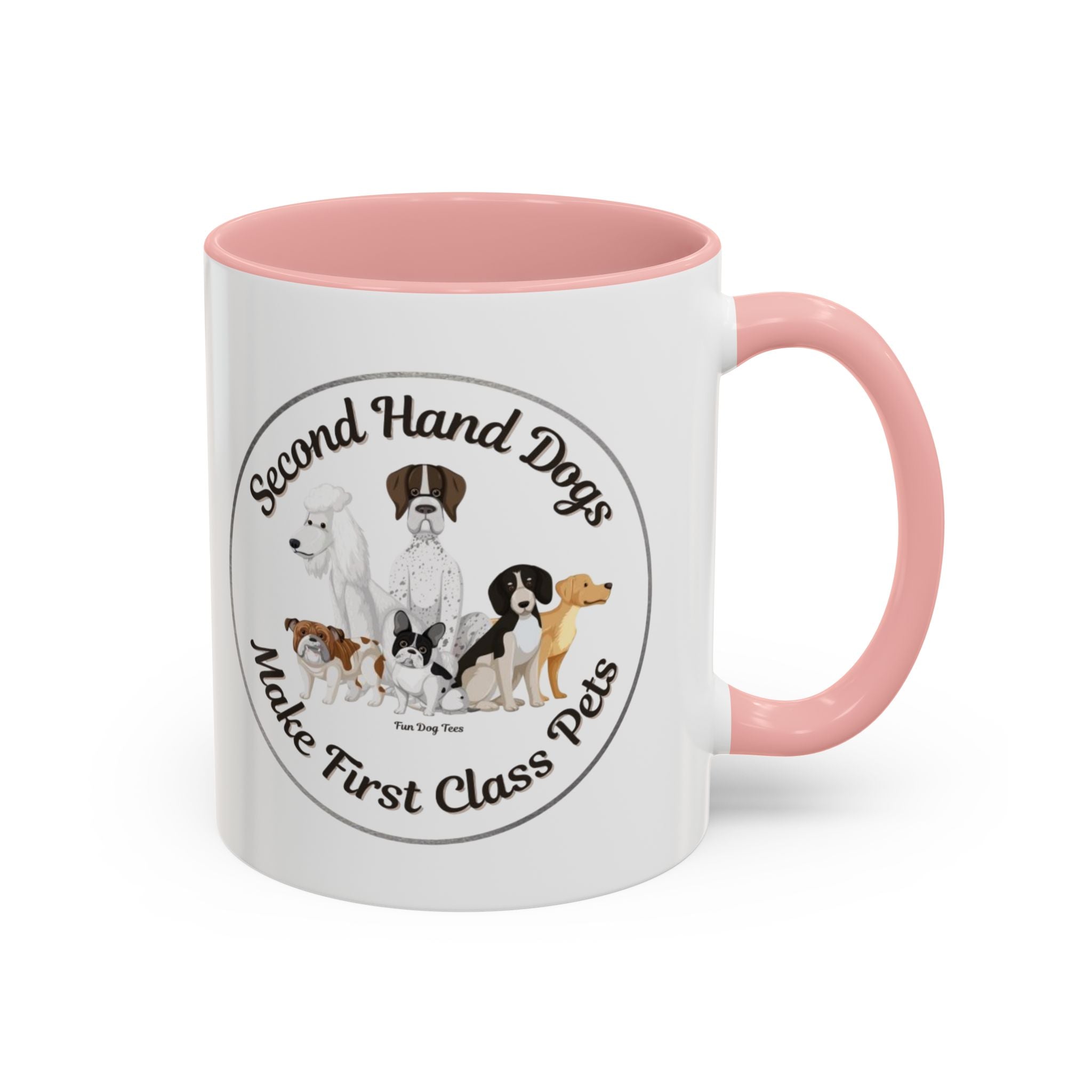 Second Hand Dog, First Class Pet Coffee Mug (11, 15oz)