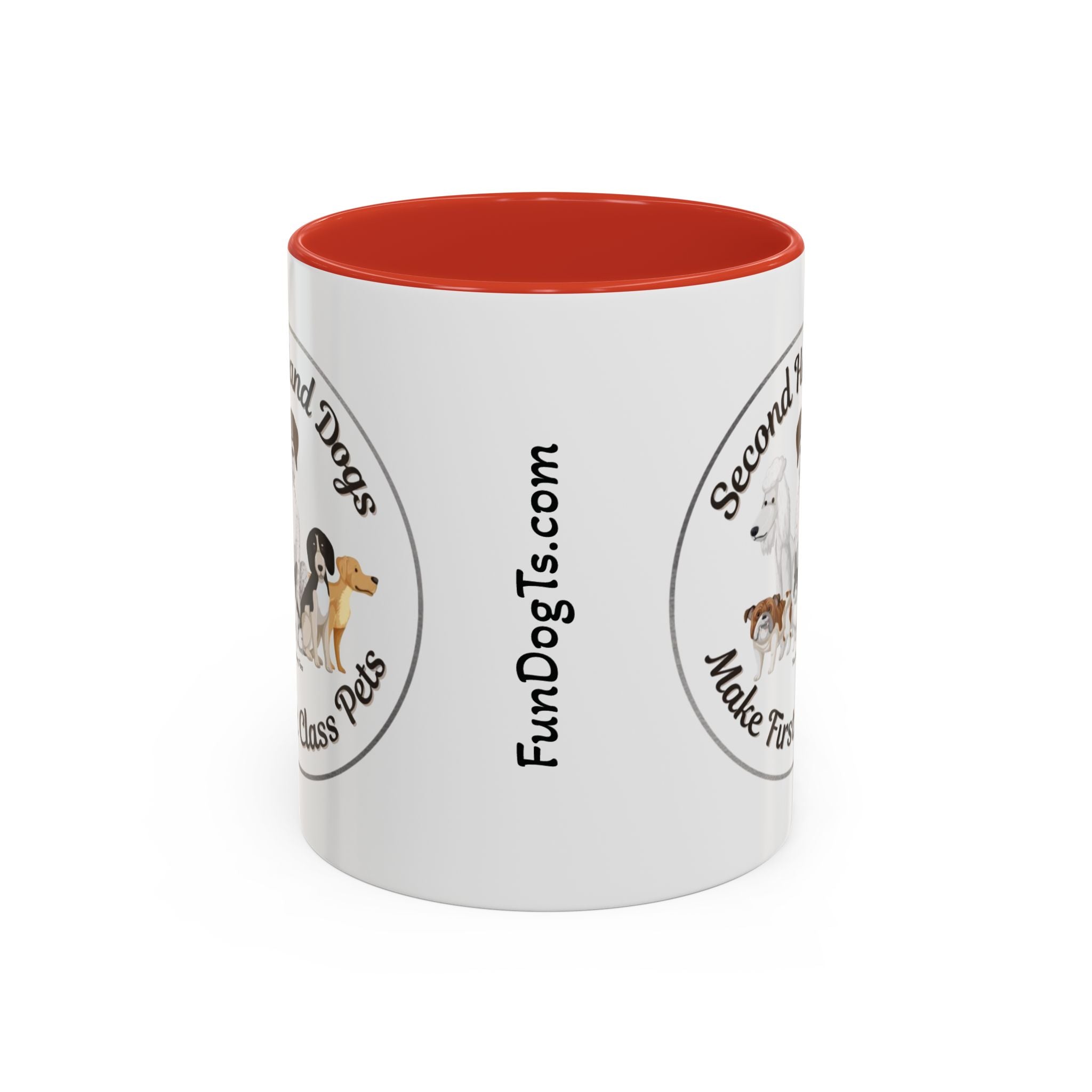 Second Hand Dog, First Class Pet Coffee Mug (11, 15oz)