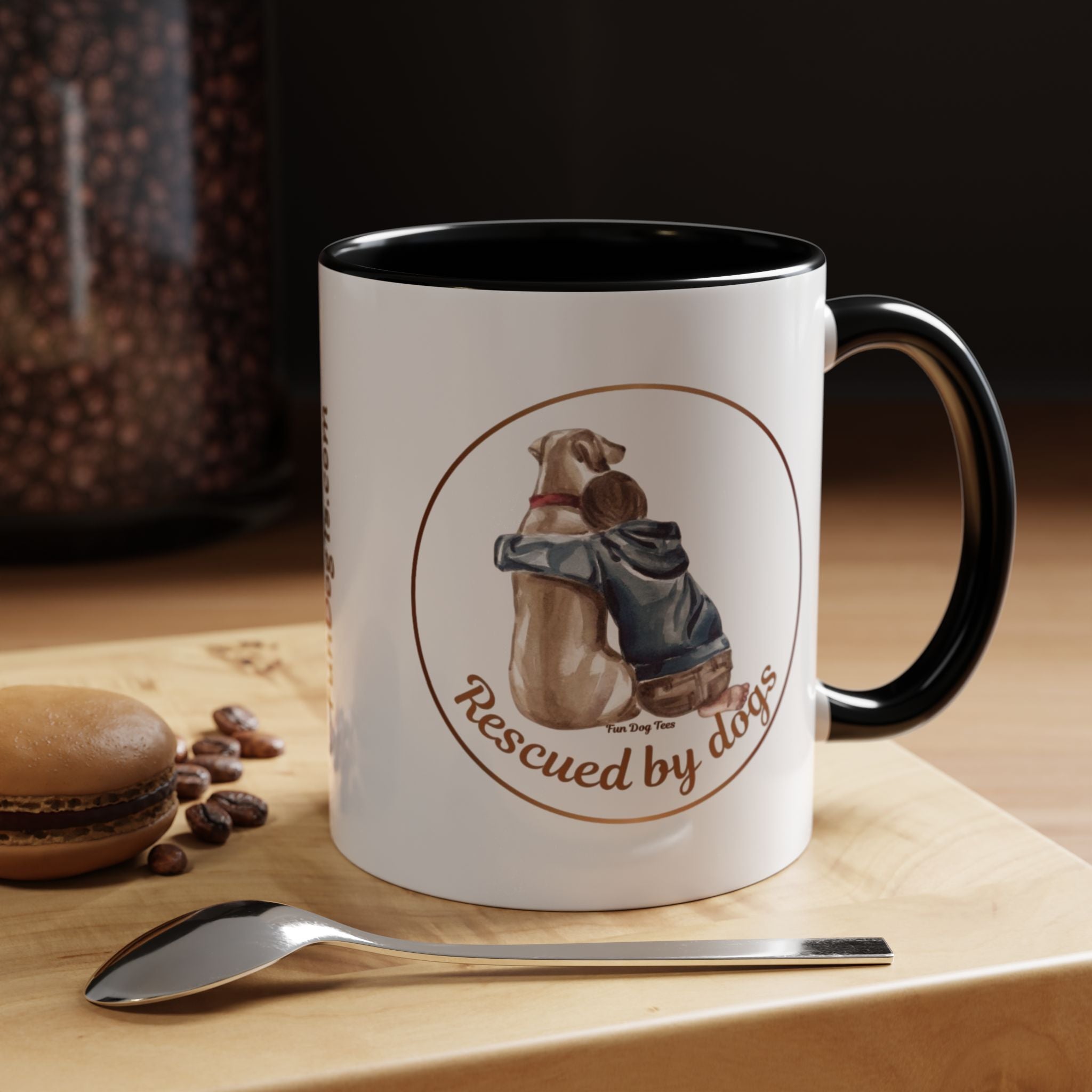 Rescued by Dogs  Coffee Mug (11, 15oz)